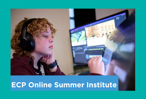 a teen edits their video project