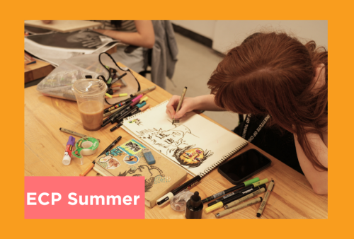 Kate-Stenberg draws a comic