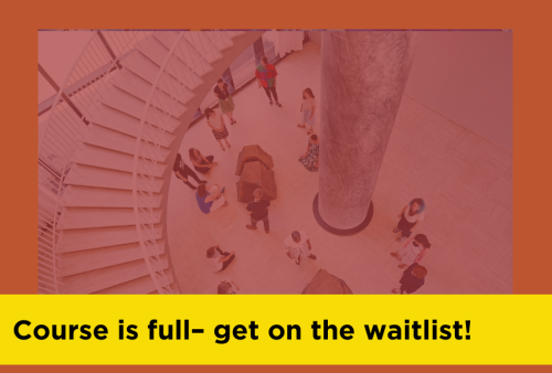 this course is full! get on the waitlist