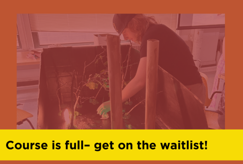 course is full! get on the waitlist