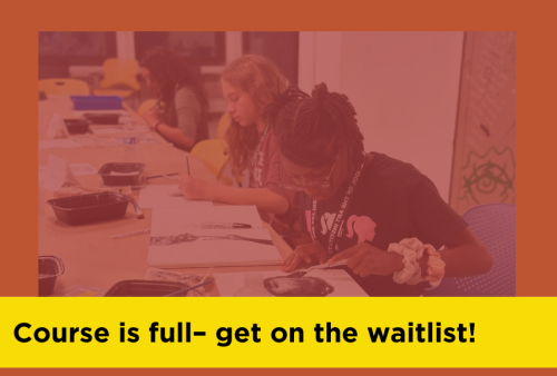 class is full! get on the waitlist