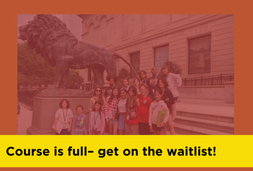 course is full! get on the waitlist