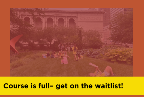 course is full! get on the waitlist