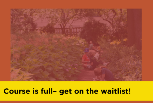 course is full! get on the waitlist