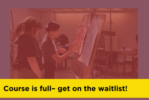 course is full, get on the waitlist