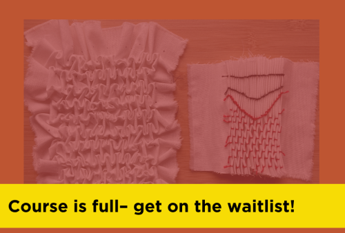 course is full! get on the waitlist