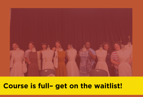 class is full! get on the waitlist