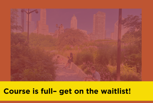 class is full! get on the waitlist