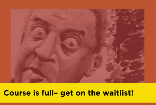 class is full! get on the waitlist