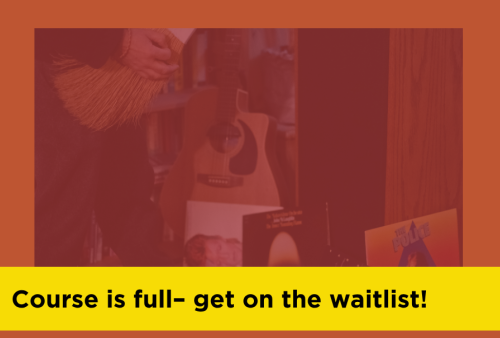class is full! get on the waitlist