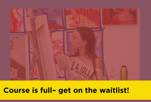 course is full! get on the waitlist