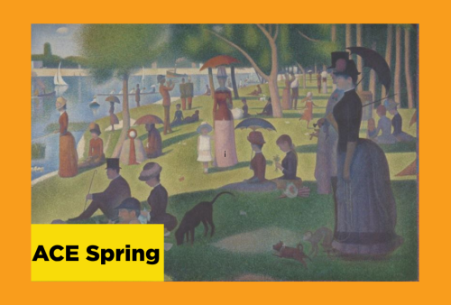 Sunday on La Grande Jatte painting