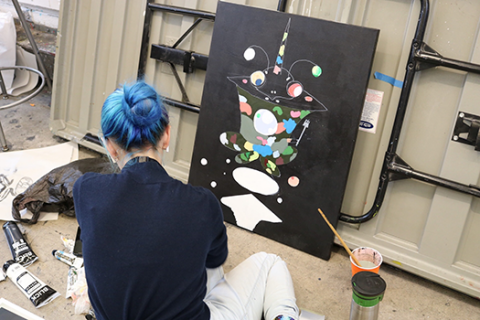 experimental painting ecp