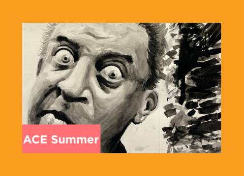 an ink study of rodney dangerfield