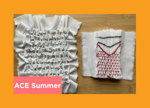 Megan Creamer's detailed studies of embellishments