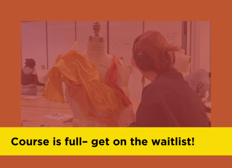 this class is full! get on the waitlist