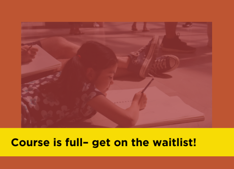 class is full! get on the waitlist