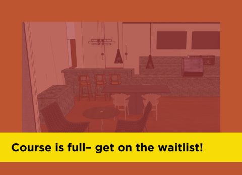 class is full! get on the waitlist