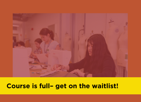 course is full! get on the waitlist