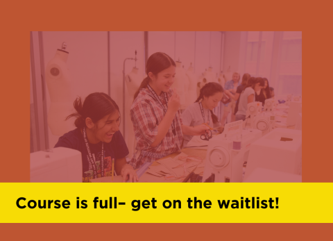 course is full! get on the waitlist