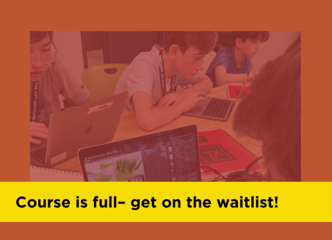 course is full! get on the waitlist