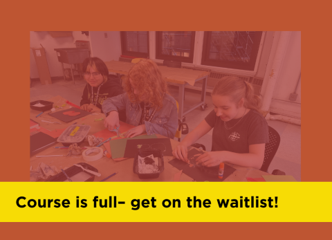 course is full! get on the waitlist