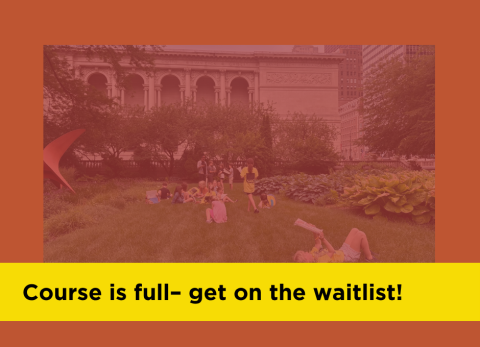 course is full! get on the waitlist