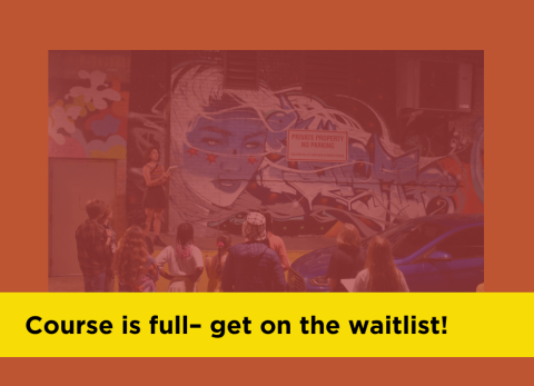 class is full! get on the waitlist