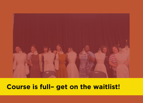 class is full! get on the waitlist