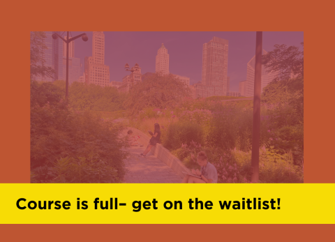class is full! get on the waitlist