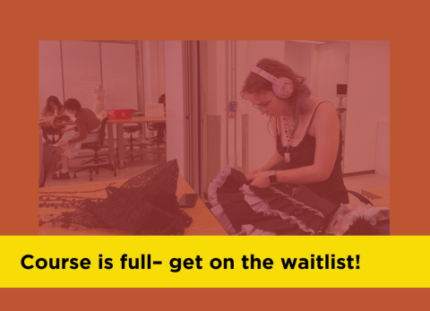 class is full! get on the waitlist