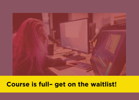 class is full! get on the waitlist